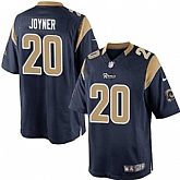 Nike Men & Women & Youth Rams #20 Joyner Navy Team Color Game Jersey,baseball caps,new era cap wholesale,wholesale hats